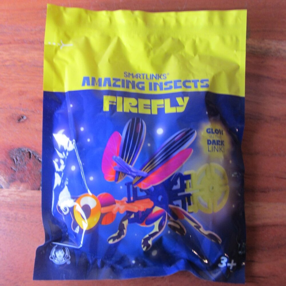 5 for $15 - smartlings amazing insects glowing firefly NIP wendy's 2024 (W6210)